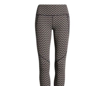 Sweaty Betty Geometric (brown, black, white) Leggings